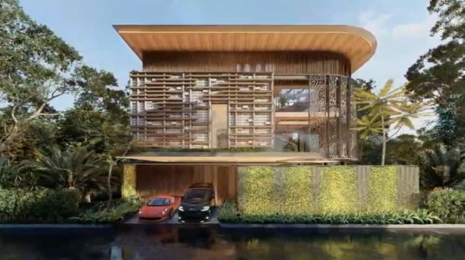 Desain rumah baru Ayu Ting Ting [YouTube: Angkasa Architects dan instagram/@ayutingting92]