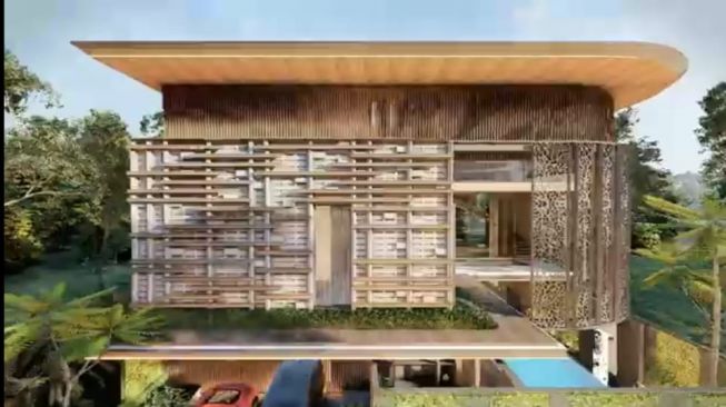 Desain rumah baru Ayu Ting Ting [YouTube: Angkasa Architects]