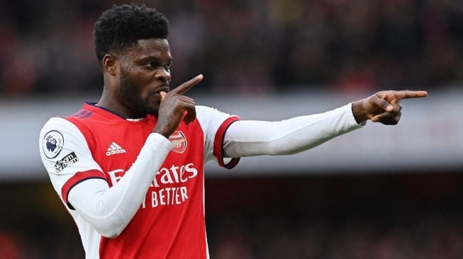 Thomas Partey Cedera, Kans Arsenal Finis Empat Besar Semakin Terancam