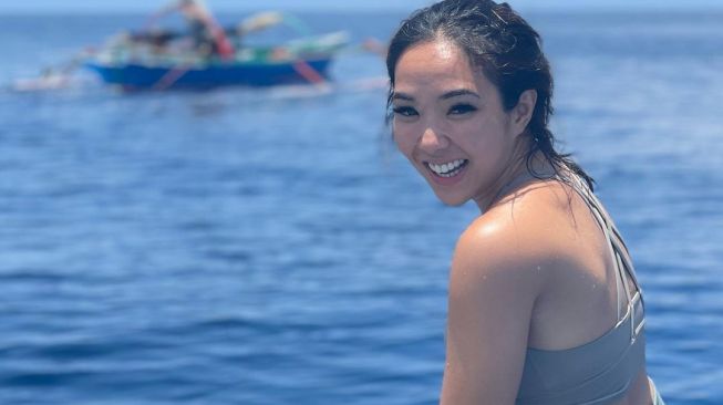 Gisella Anastasia atau Gisel saat berlibur di Sulawesi Tengah. [capture Instagram]