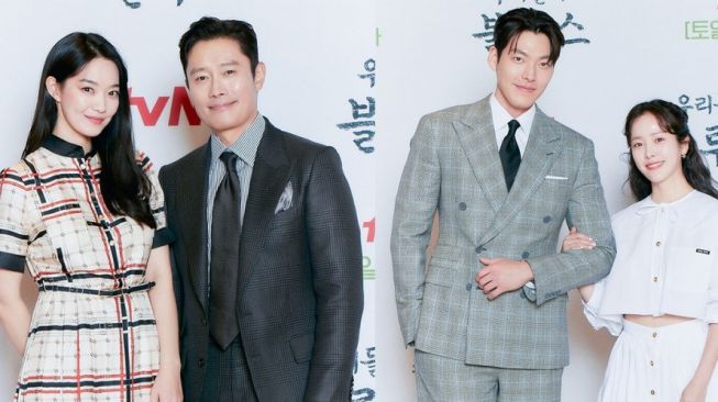 Shin Min Ah dan Kim Woo Bin Menolak Menjalin Love-Line di Drama Our Blues,' Ini Alasannya!