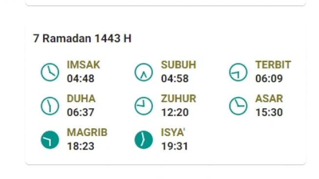 jadwal berbuka puasa di pekanbaru