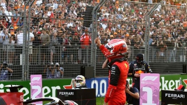 Asapi Max Verstappen, Charles Leclerc Rebut Pole Position F1 GP Australia 2022