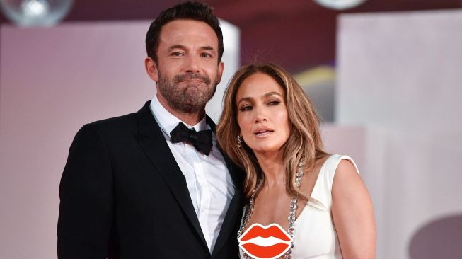 Jennifer Lopez dan Ben Affleck [Filippo Monteforte/AFP]