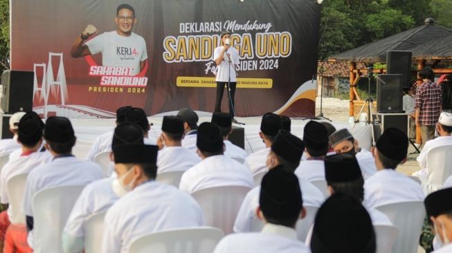 Optimis Ciptakan Lapangan Kerja, Relawan di Madura Raya Dukung Sandiaga Uno