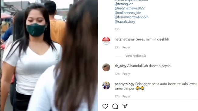 Gadis Pemandu Karaoke Bagikan Takjil, Publik: Pelanggan Setia Auto Unsecure Lewat Situ