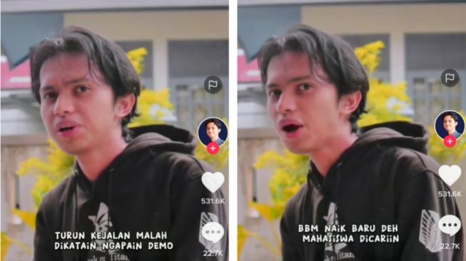 Viral Pemuda Curhat Demo Mahasiswa Kini Jadi Bulan-bulanan: Tetap Panjang Umur Perjuangan!