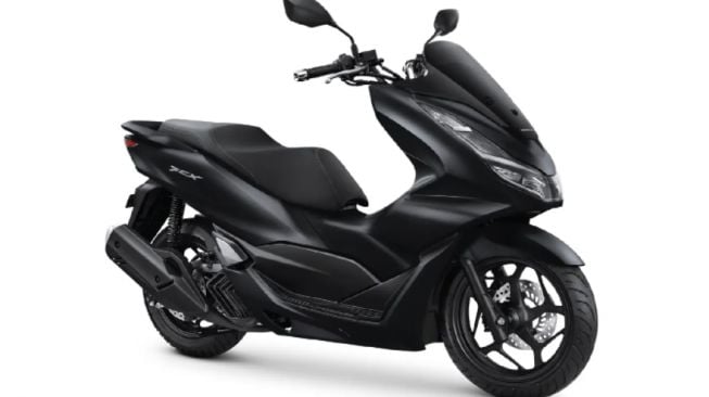 Honda PCX 2022 Glorious Matte Black. (Dok. AHM)