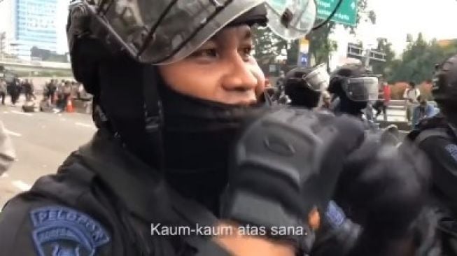 Viral Pengakuan Polisi Soal Kenaikan Harga dan Kepentingan Kaum Atas Saat Amankan Aksi Demo 114, Netizen Malah Was-was