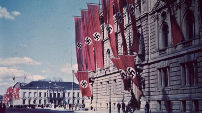 Ilustrasi bendera Nazi (Pixabay.com/ WikimediaImages)