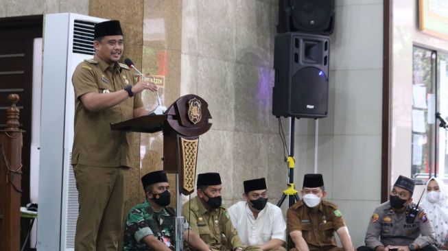 Bobby Nasution: Kita Kembalikan Fungsi Masjid Seperti saat Zaman Rasulullah