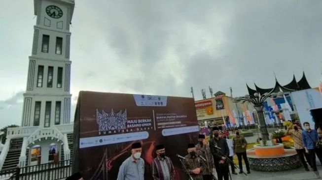 Puji Pencapaian Sumbar, Wapres Maruf Amin Dukung Penerapan Ekonomi Syariah