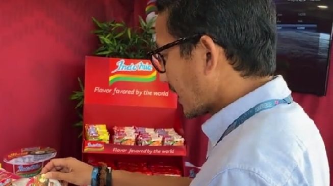 Viral Warung Indomie di F1 GP Australia 2022, Sandiaga Uno: Semakin Mendunia