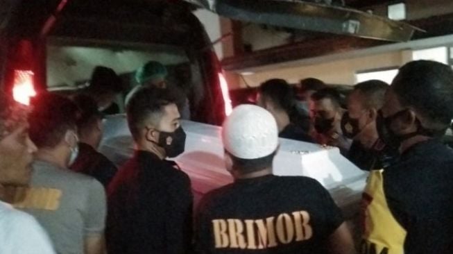 Perwira Brimob Meninggal Saat Pengamanan Unjuk Rasa Akan Diterbangkan ke Sumatera Utara