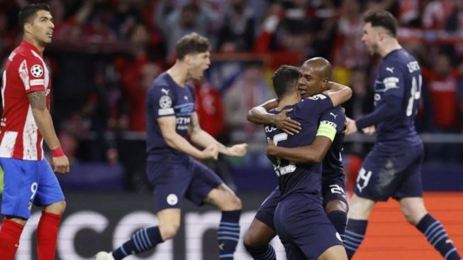 Singkirkan Atletico Madrid, Manchester City Melaju ke Semifinal Liga Champions