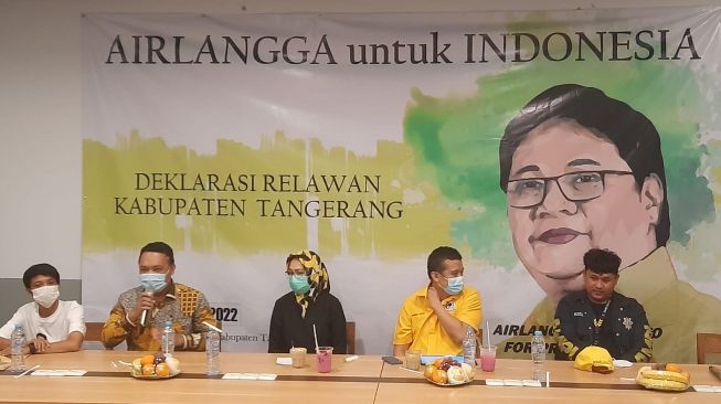 Milenial Deklarasi Dukung Airlangga Hartarto Jadi Capres 2024, Airin: Cerdas dan Ahli Ekonomi