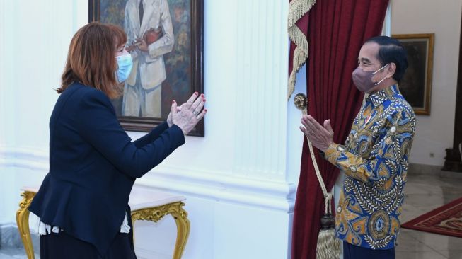 Temui Jokowi di Istana Merdeka, Rektor Monash UI Tekankan Pentingnya Kemitraan dengan Kampus Indonesia