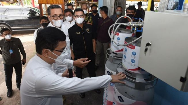 Pertamina Resmikan Jargas Rumah Tangga dan Layanan Gas Komersial di Kota Batam