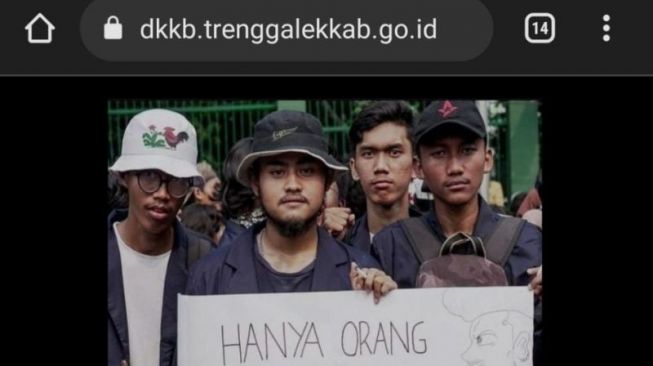 Kemarin Puluhan Laman Website Pemkab Trenggalek Lumpuh Diretas Hacker Saat Ramai Demo Mahasiswa