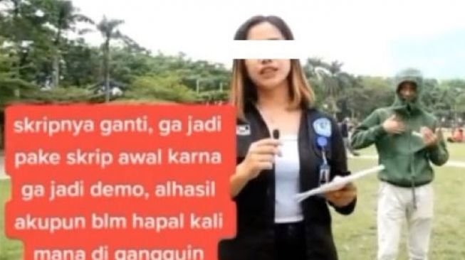 Wanita Ini Kesal Gegara Diganggu Pria saat Meliput Demo, Begini Komentar Warganet