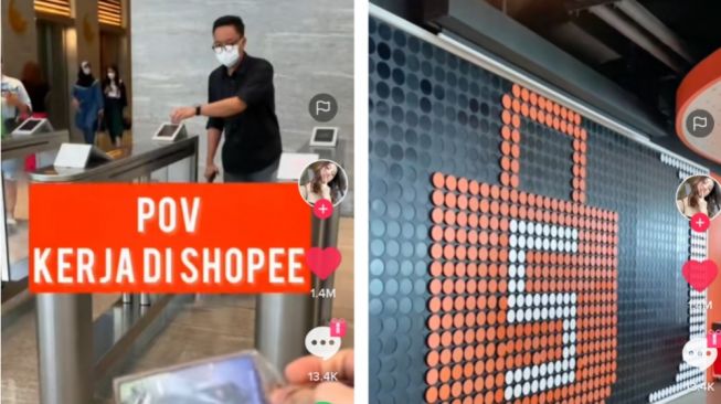 Viral Wanita Ungkap Gambaran Kerja di Shopee, Fasilitas Kantor Disorot, Spot Biliar hingga Toilet Canggih