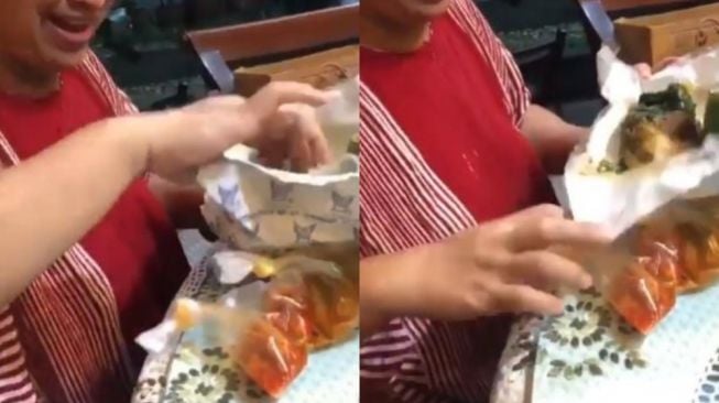 Ibu Ini Terlalu Senang Mau Makan Nasi Padang, Endingnya Malah Tak Terduga