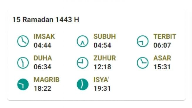 jadwal imsakiyah dumai