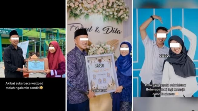 Bak Kisah Wattpad, Viral Pernikahan Kepala Sekolah dengan Muridnya, Publik Justru Ributkan Hal Ini