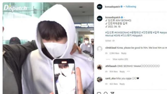 Kim Seon Ho Dihadang Wartawan dan Fans Setelah Syuting dari Thailand, Reaksinya Buat Netizen Kasihan