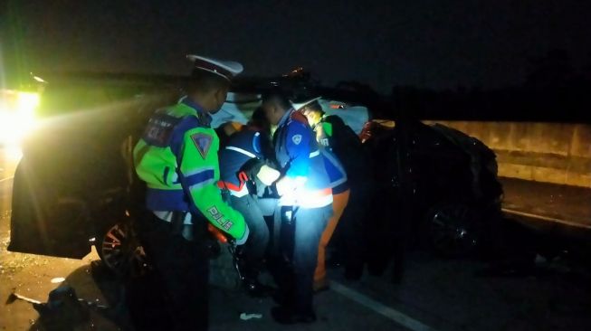 Kecelakaan Maut Daood Debu di Tol Pasuruan-Probolinggp, Polisi Duga Sopir Rombongan Mengantuk