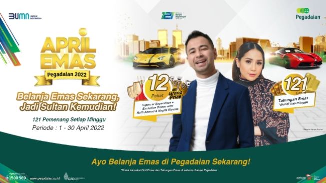 Pegadaian Ajak Nasabah Jadi "Sultan" Seperti Raffi Ahmad dan Nagita Slavina