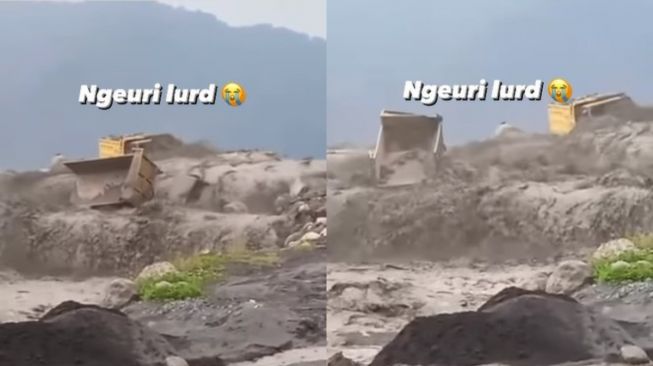 Awas Lahar Dingin Gunung Semeru, Polisi Peringatkan Penambang Pasir