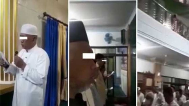 Shalat Tarawih Diawali dengan Lagu Indonesia Raya