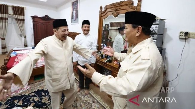 Bertemu dengan Prabowo Subianto, Begini Pesan Habib Luthfi