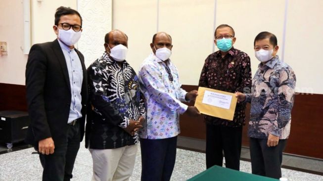 Majelis Rakyat Papua Temui Kepala Bappenas Desak Tunda Pemekaran Provinsi di Papua