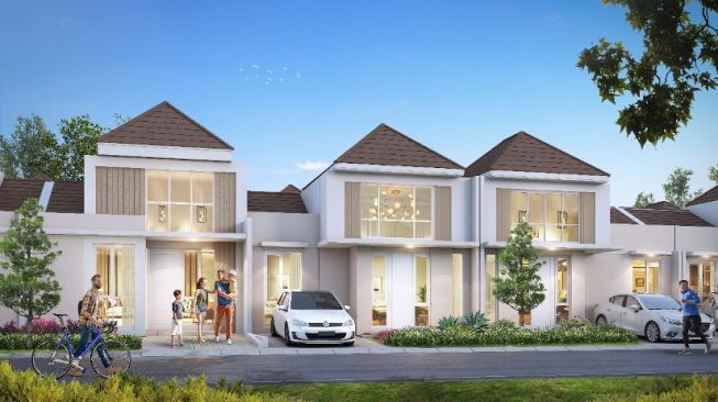 Ilustrasi rumah minimalis. (Foto: Dok. Paramount Land)