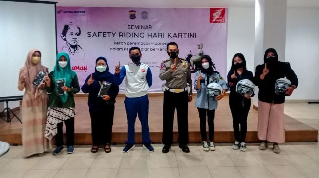 Sambut Hari Kartini, Astra Motor Yogyakarta Kampanyekan Cari Aman Bersama Ditlantas Polda DIY