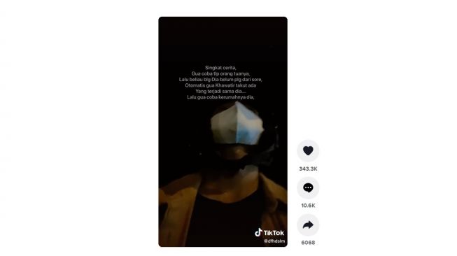 Menunggu kekasih yang tidak bisa dihubungi, tapi hal tak terduga terjadi. [TikTok] 