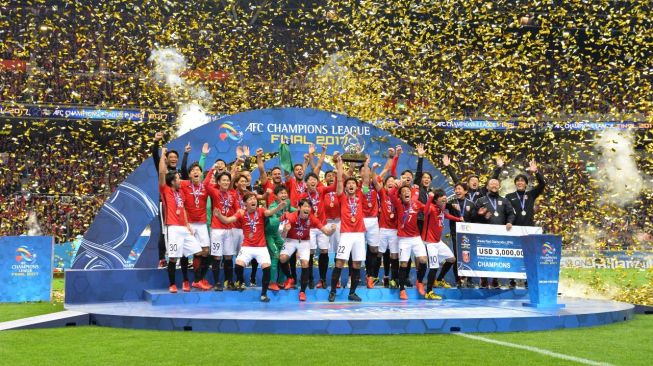 Urawa Red Diamonds juara Liga Champions Asia 2017. [J League]