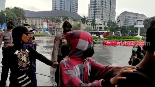 Ditangkap Polisi saat Kumpul di Dekat Istana, Siswa SMP Asal Bekasi Nekat Bolos Sekolah Demi Ikut Demo Mahasiswa