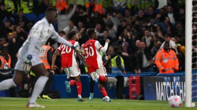 Taklukkan Chelsea 4-2, Arsenal Dekati Mimpi Liga Champions