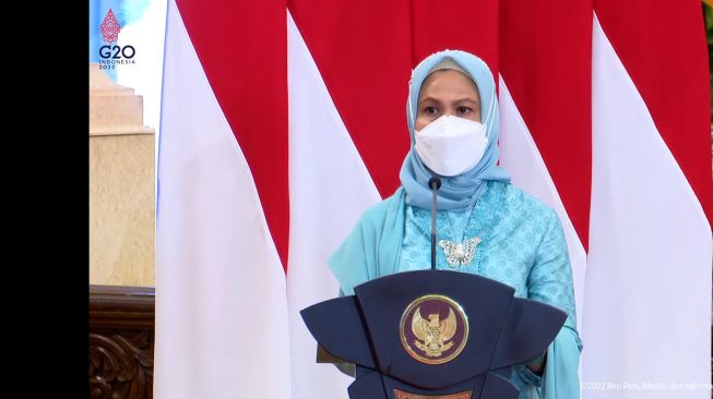 Pidato Iriana Jokowi di Hari Kartini: Pandemi Terkendali Berkat Kerja Keras Semua Termasuk Perempuan-perempuan Hebat