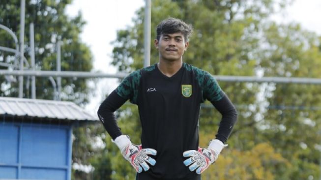 Kiper timnas Indonesia, Andhika Ramadhani. [Instagram/@cakdhik]