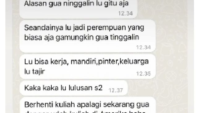 Merasa Insecure, Laki-laki Ini Pilih Tinggalkan Kekasihnya