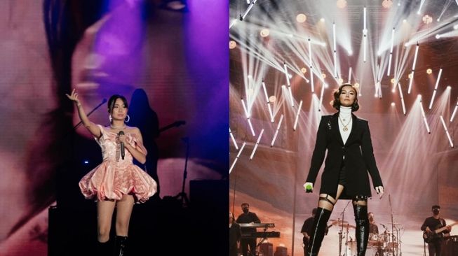 6 Adu Gaya Manggung Niki Zefanya dan Agnes Mo, Bawa Musik Indonesia Go Internasional