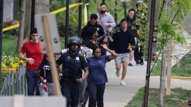 Penembak Bunuh Diri Usai Lukai 4 Orang di Dekat Sekolah Elite Washington