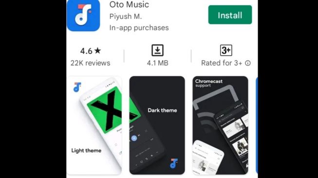 Otomusic [screenshot Google Play].