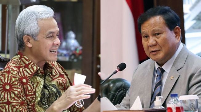 Foto kolase Ganjar Pranowo dan Prabowo Subianto. [ANTARA]