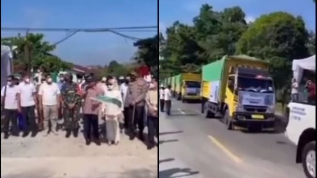 Tak Kaleng-Kaleng, Pengusaha Kalteng Bagikan 500 Ton Beras dan 100 Ribu Liter Minyak Goreng untuk Zakat Harta