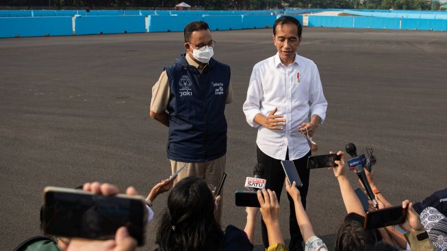 Dihadiri Jokowi, Polda Metro Jaya Siapkan 1.700 Personel Amankan Formula E  Jakarta - Suara Jakarta